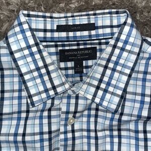 Banana Republic LS Button Down. Slim Fit Large.